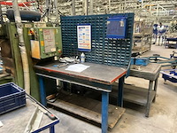 Zwaar metalen werkbank - afbeelding 1 van  7