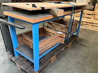Zwaar metalen werkbank - afbeelding 2 van  4