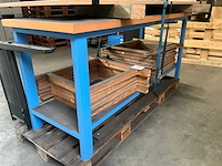 Zwaar metalen werkbank - afbeelding 3 van  4