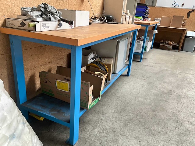 Zwaar metalen werkbank - afbeelding 5 van  6