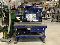 Zwaar metalen werkbank - afbeelding 1 van  9