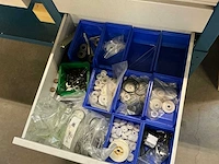 Zwaar metalen werktafel (2x) - afbeelding 7 van  8