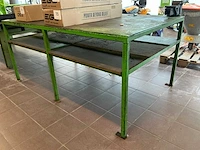 Zwaar metalen werktafel - afbeelding 4 van  5