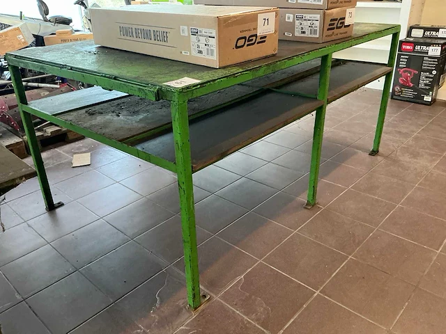 Zwaar metalen werktafel - afbeelding 5 van  5