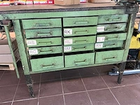 Zwaar metalen werktafel - afbeelding 7 van  8