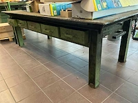 Zwaar metalen werktafel/lastafel - afbeelding 3 van  5