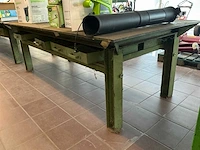 Zwaar metalen werktafel/lastafel - afbeelding 2 van  5
