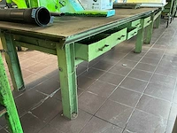 Zwaar metalen werktafel/lastafel - afbeelding 3 van  5