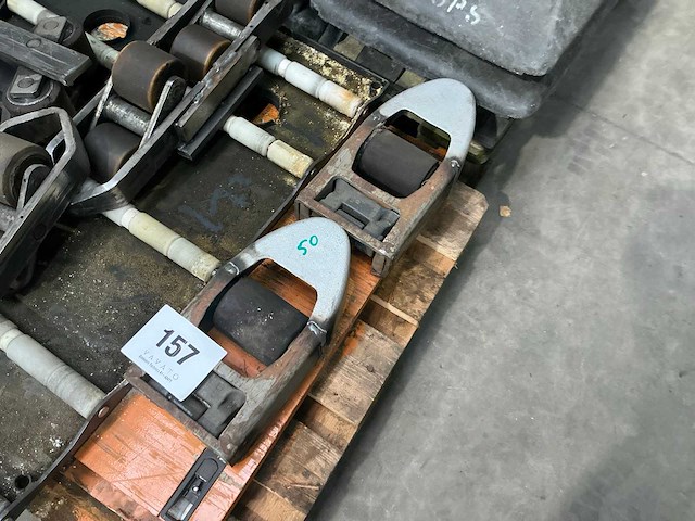 Zwaarlast transportrollenset (7x) - afbeelding 1 van  2