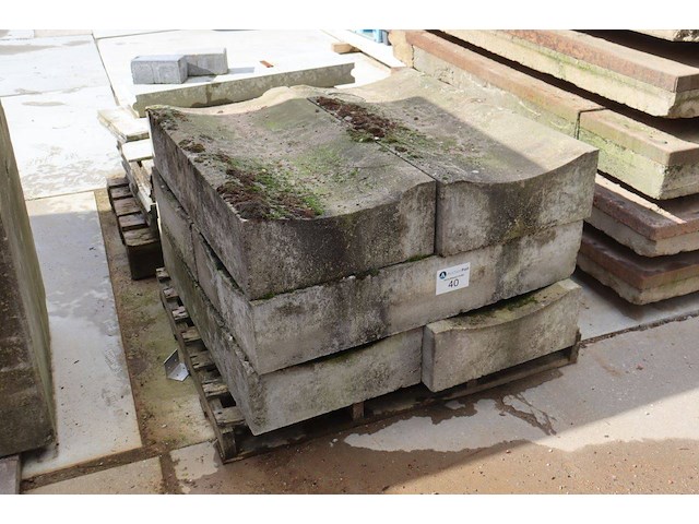 Zware betonnen goten 1000x500x200mm 6 stuks - afbeelding 1 van  1