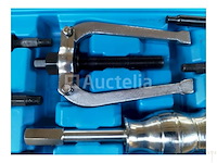 Zware doppenset met ratel 19-50 mm en stahlkaiser binnen en buitenlager trekkerset 10 delig - afbeelding 4 van  9