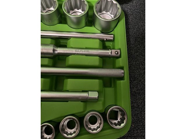 Zware doppenset met ratel 19-50 mm - afbeelding 4 van  6