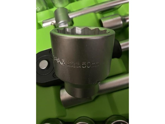 Zware doppenset met ratel 19-50 mm - afbeelding 5 van  6