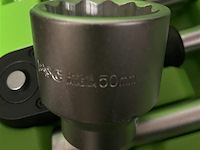 Zware doppenset met ratel 19-50 mm - afbeelding 5 van  6