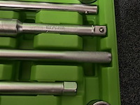 Zware doppenset met ratel 19-50 mm - afbeelding 4 van  6