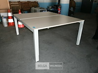 Zware dubbele bureautafel