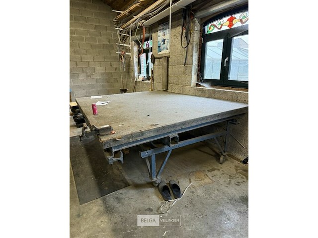 Zware glastafel (om glas te snijden) - afbeelding 1 van  4