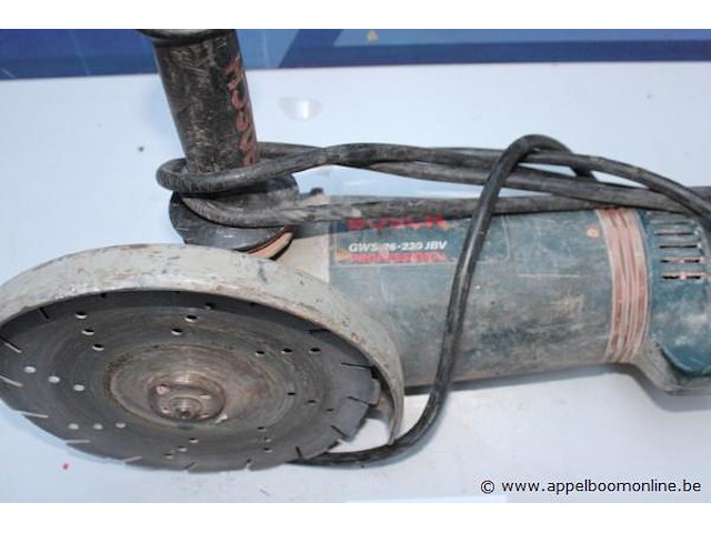 Zware haakse slijptol bosch gws 26-230 jbv, werking niet gekend - afbeelding 2 van  2