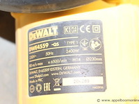 Zware haakse slijptol dewalt dwe4559-qs - afbeelding 3 van  3