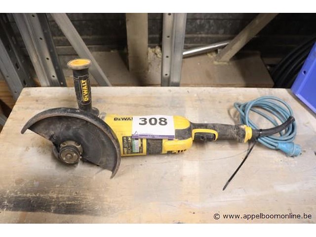 Zware haakse slijptol dewalt dwe4559-qs - afbeelding 1 van  3