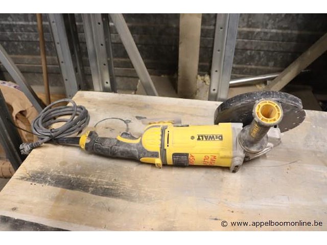 Zware haakse slijptol dewalt dwe4559-qs - afbeelding 2 van  3