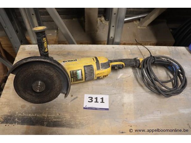 Zware haakse slijptol dewalt dwe4559-qs - afbeelding 1 van  3