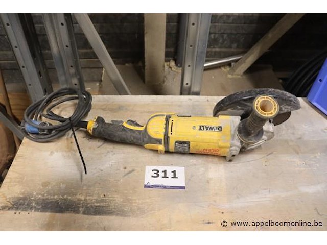 Zware haakse slijptol dewalt dwe4559-qs - afbeelding 2 van  3