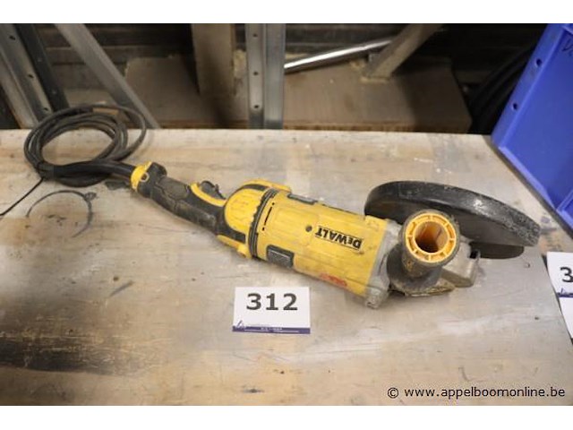 Zware haakse slijptol dewalt dwe4559-qs - afbeelding 2 van  3