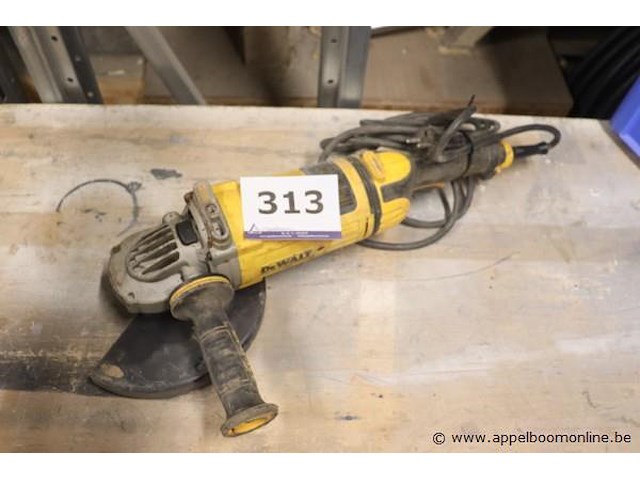 Zware haakse slijptol dewalt dwe4559-qs - afbeelding 1 van  3