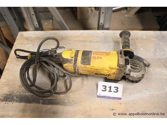 Zware haakse slijptol dewalt dwe4559-qs - afbeelding 2 van  3