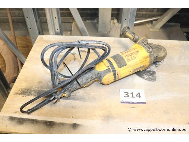 Zware haakse slijptol dewalt dwe4559-qs - afbeelding 1 van  3