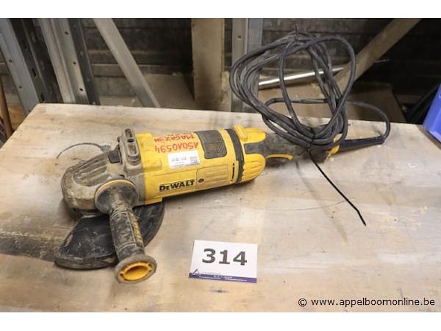 Zware haakse slijptol dewalt dwe4559-qs - afbeelding 2 van  3