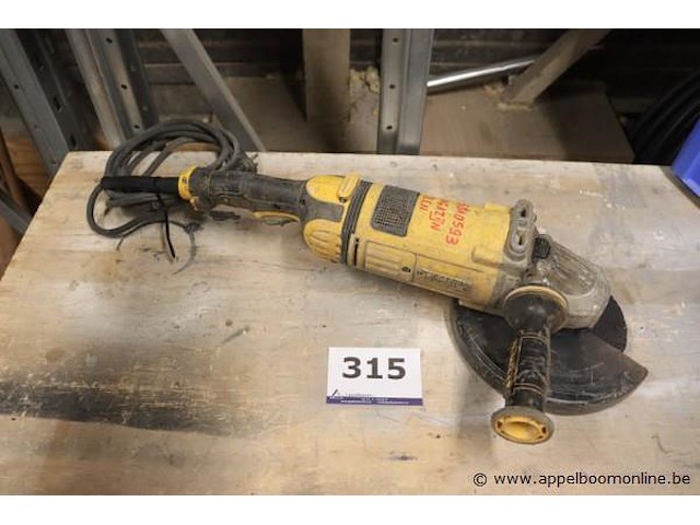 Zware haakse slijptol dewalt dwe4559-qs - afbeelding 2 van  2