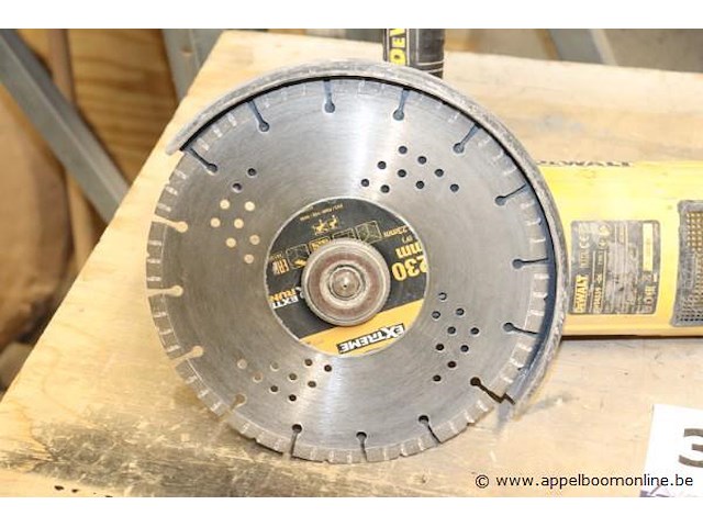 Zware haakse slijptol dewalt dwe4559-qs - afbeelding 2 van  3