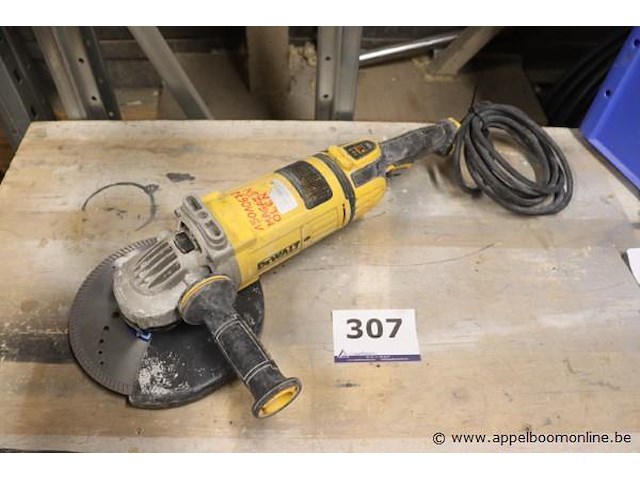 Zware haakse slijptol dewalt dwe4579-qs - afbeelding 1 van  3