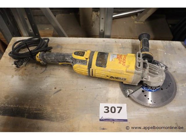 Zware haakse slijptol dewalt dwe4579-qs - afbeelding 2 van  3