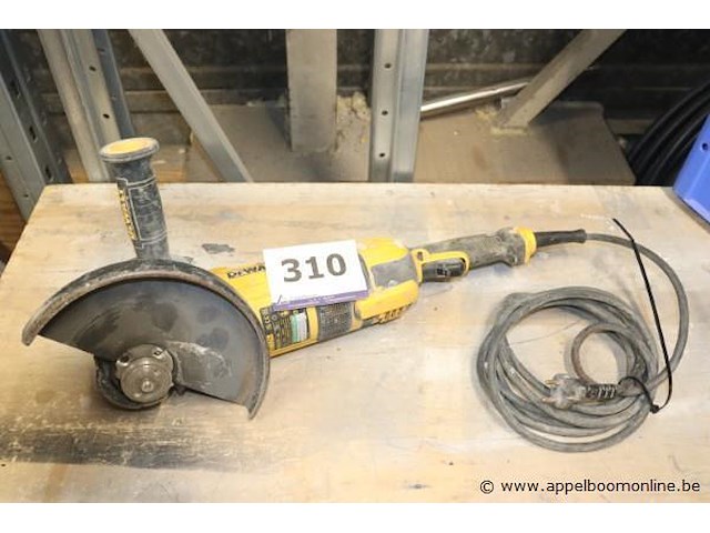 Zware haakse slijptol dewalt dwe4579-qs - afbeelding 1 van  3