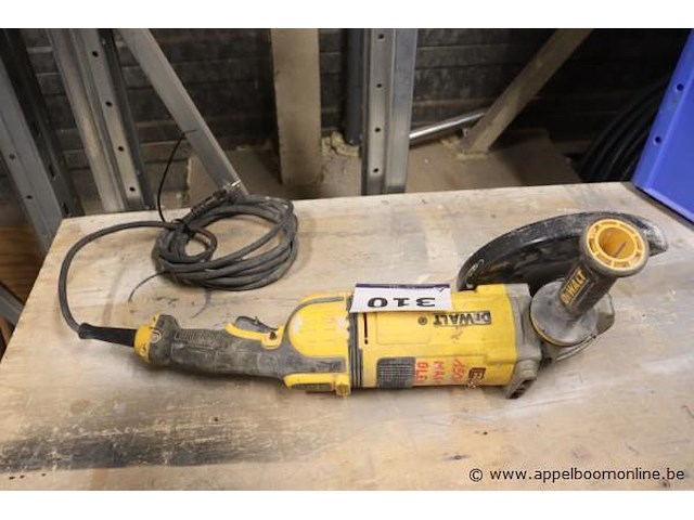 Zware haakse slijptol dewalt dwe4579-qs - afbeelding 2 van  3