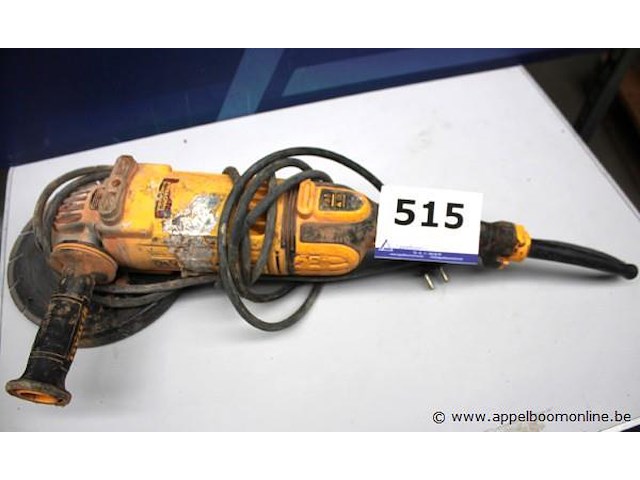 Zware haakse slijptol dewalt, werking niet gekend - afbeelding 1 van  2