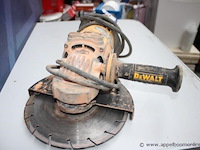 Zware haakse slijptol dewalt, werking niet gekend - afbeelding 2 van  2