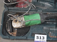 Zware haakse slijptol hitachi g235w, werking niet gekend - afbeelding 2 van  3