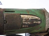 Zware haakse slijptol hitachi g23sc3 - afbeelding 2 van  2