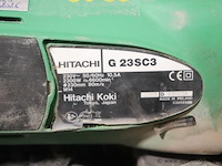 Zware haakse slijptol hitachi g23sc3 - afbeelding 4 van  4