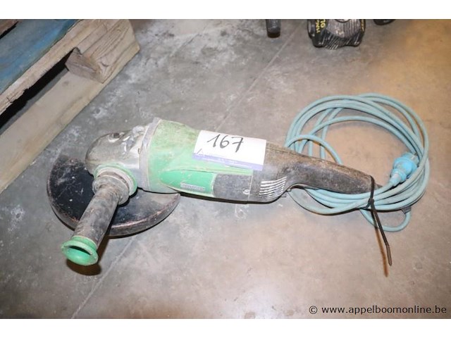 Zware haakse slijptol hitachi - afbeelding 1 van  2