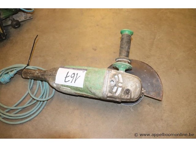 Zware haakse slijptol hitachi - afbeelding 2 van  2