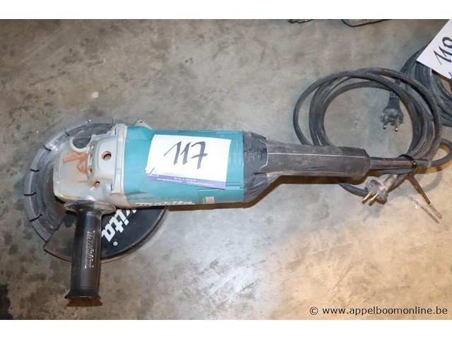 Zware haakse slijptol makita - afbeelding 1 van  2