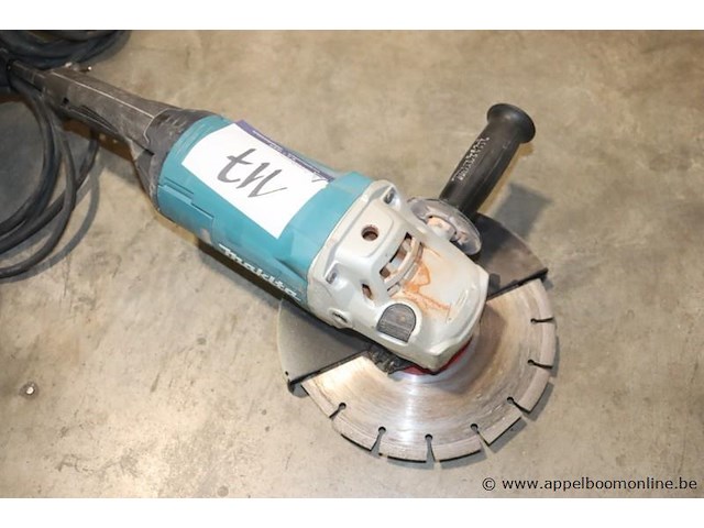 Zware haakse slijptol makita - afbeelding 2 van  2