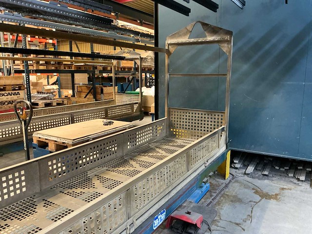 Zware industriële transportkar - afbeelding 4 van  6