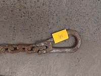 Zware ketting met haak en oog l.1,30m - afbeelding 3 van  4
