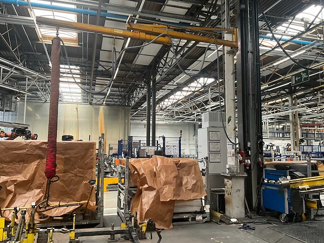 Zware kolom/zwenkarmkraanpaal met vacuumunit vaculex - afbeelding 1 van  31